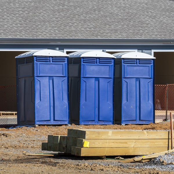 do you offer hand sanitizer dispensers inside the porta potties in Swan Lake MT